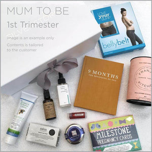 SILVER STORK | PREGNANCY GIFT BOX | FIRST TRIMESTER GIFT BOXES