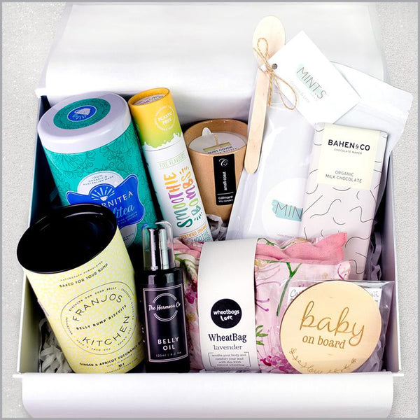 Pregnancy and New Mum Gift Boxes. Free Delivery Australia wide