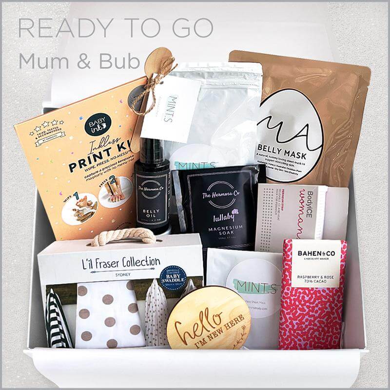 SILVER STORK | Mum and Baby Gift | New Mum and Bub Gift Box
