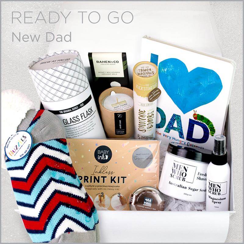 SILVER STORK | Gift Box for New Dad | New Dad Gift Box